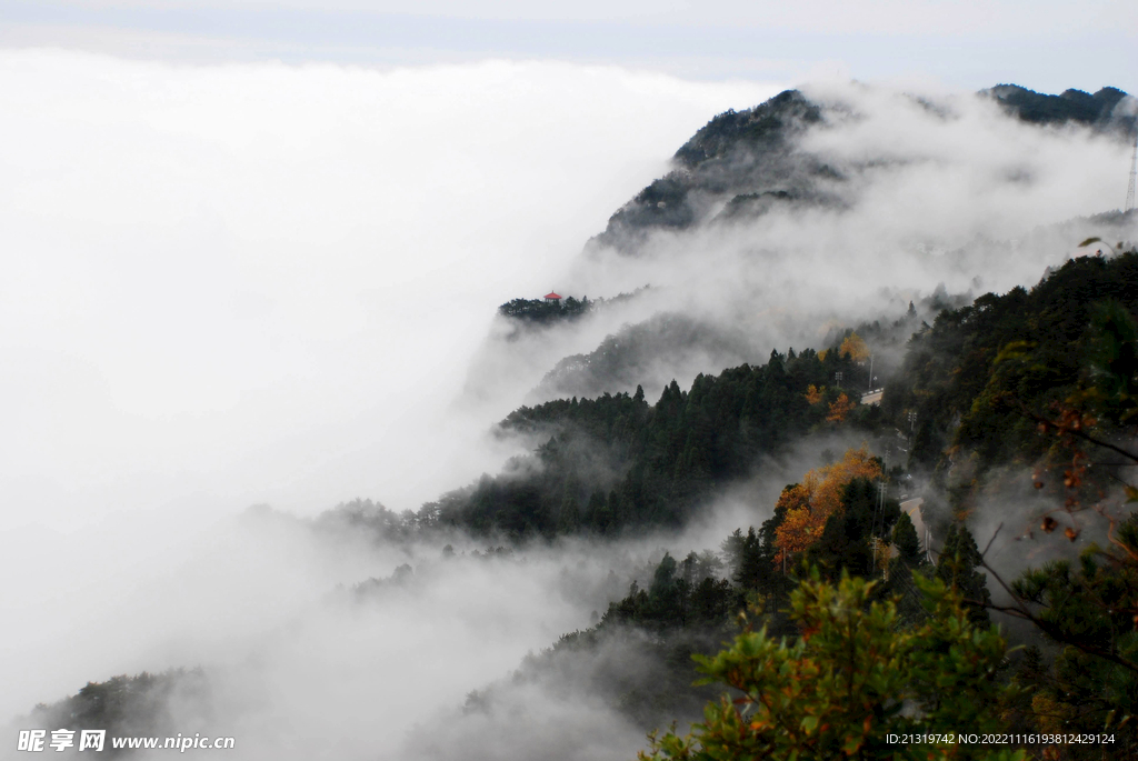 庐山云海风景