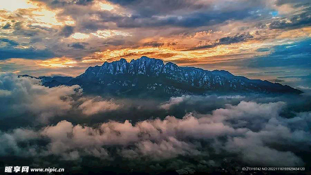 庐山大气摄影图