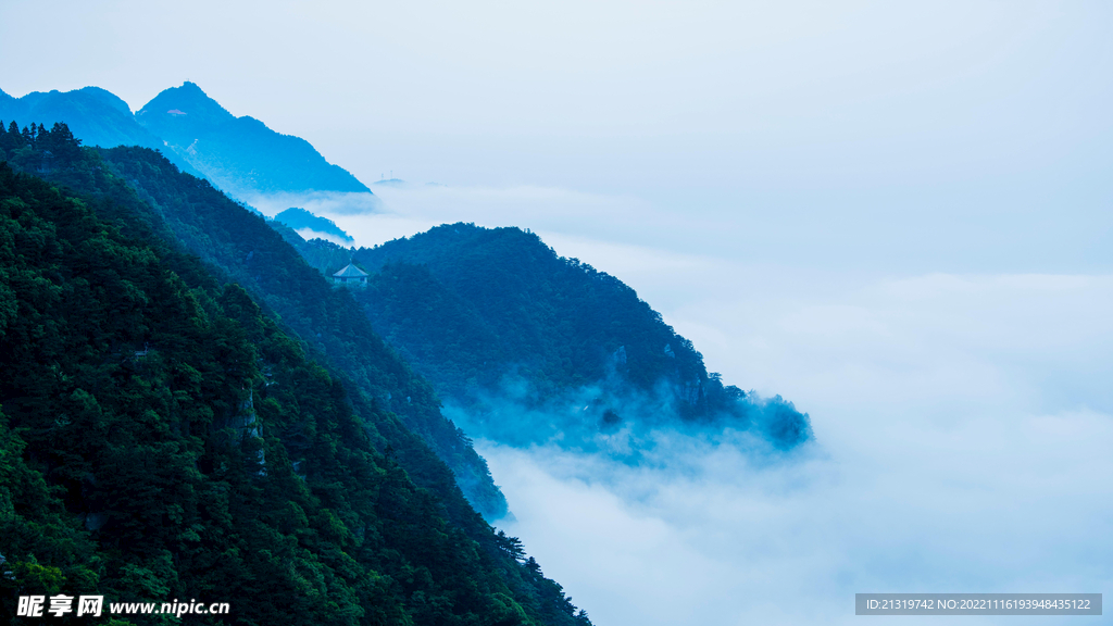 庐山云海摄影图