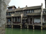 江南水乡小镇复古建筑