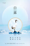 白露二十四节气海报