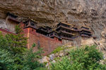 恒山悬空寺摄影图