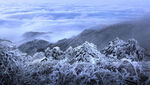 庐山雪景风光