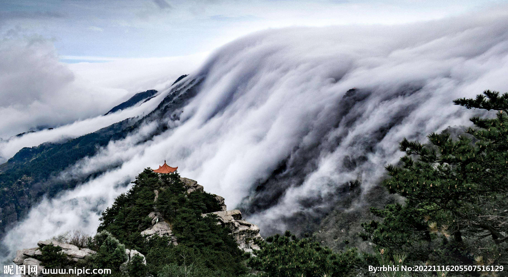 庐山云海摄影图