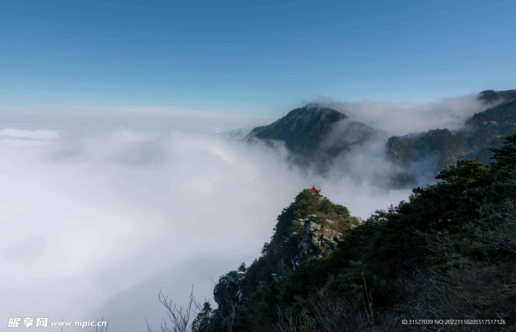 庐山云海摄影图