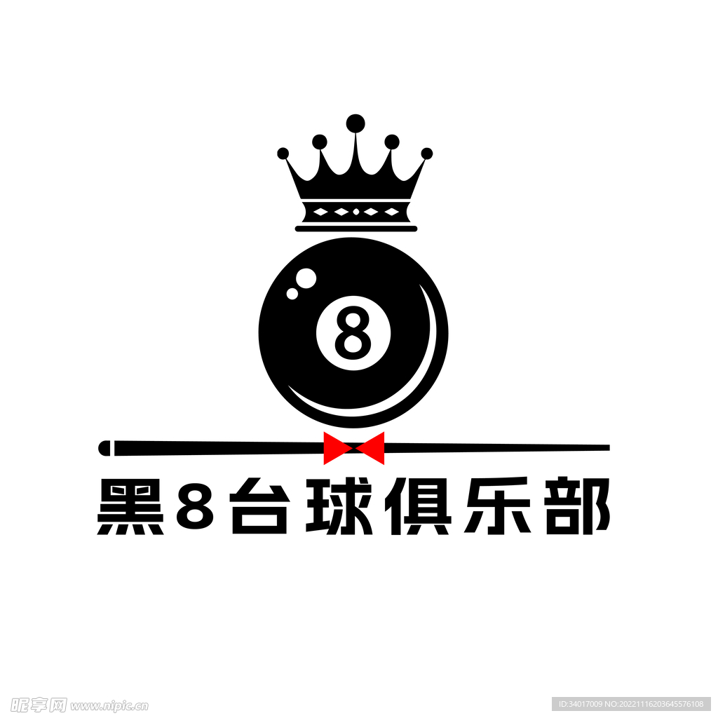 台球室logo