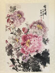 牡丹国画
