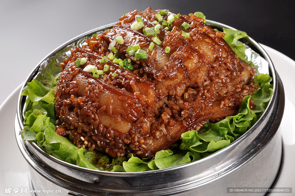 糯米蒸卤肉