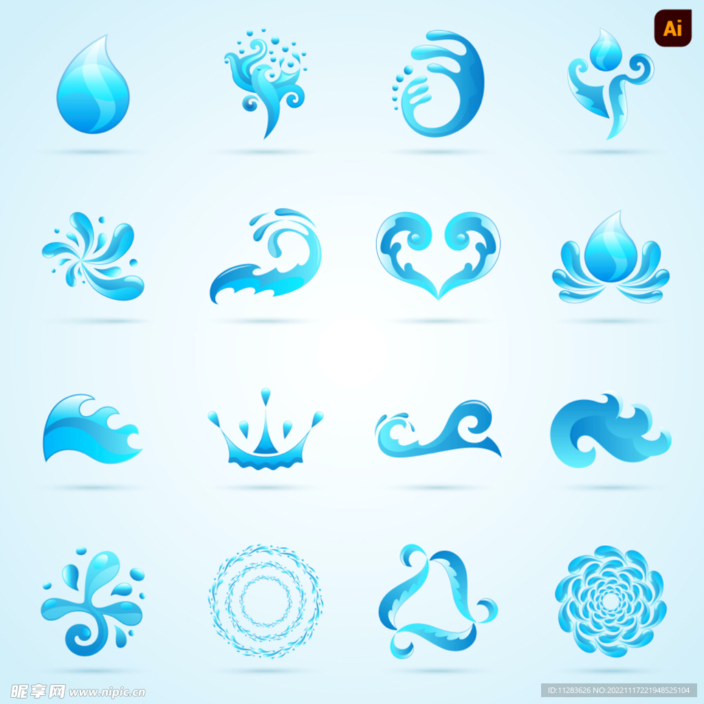 水滴logo
