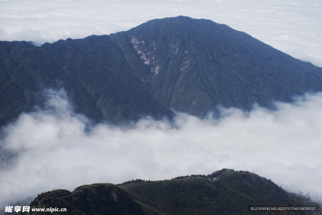 衡山云海摄影图