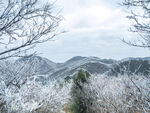 衡山冬日雪景摄影图