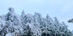 衡山雪景图