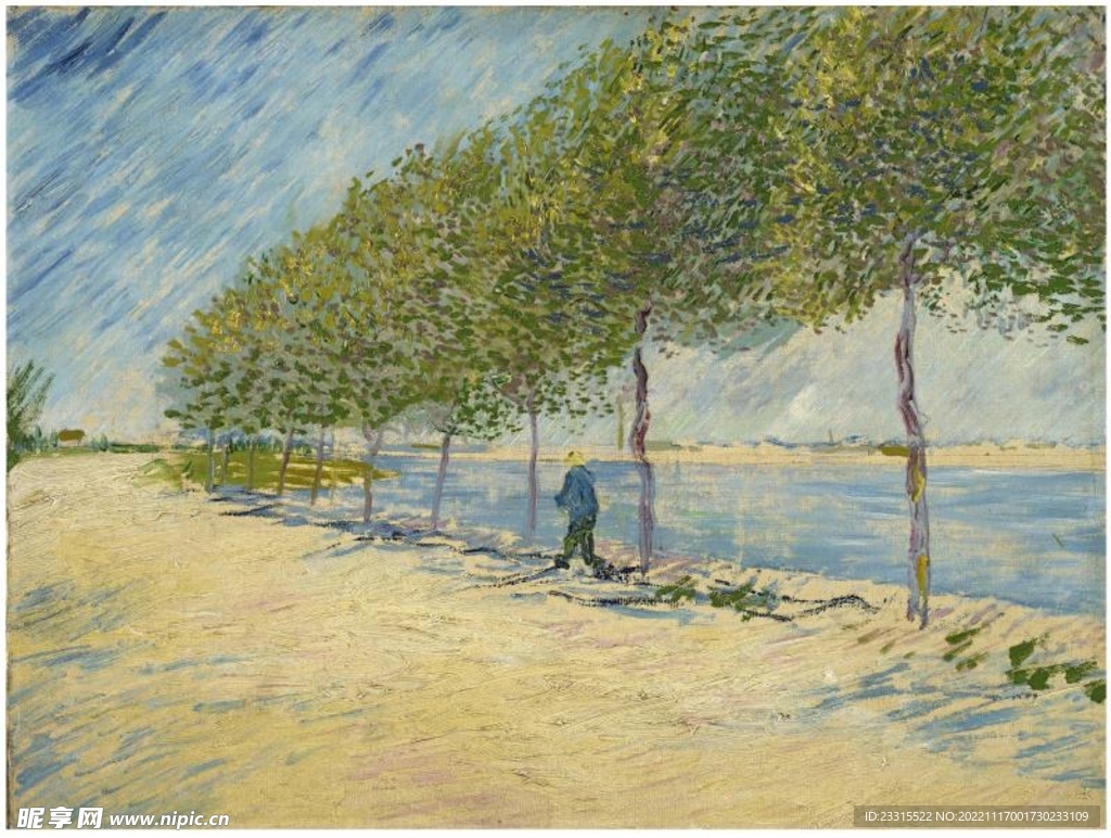 乡村油画