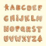 饼干字母