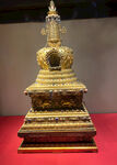 金嵌珍珠石覆钵式塔