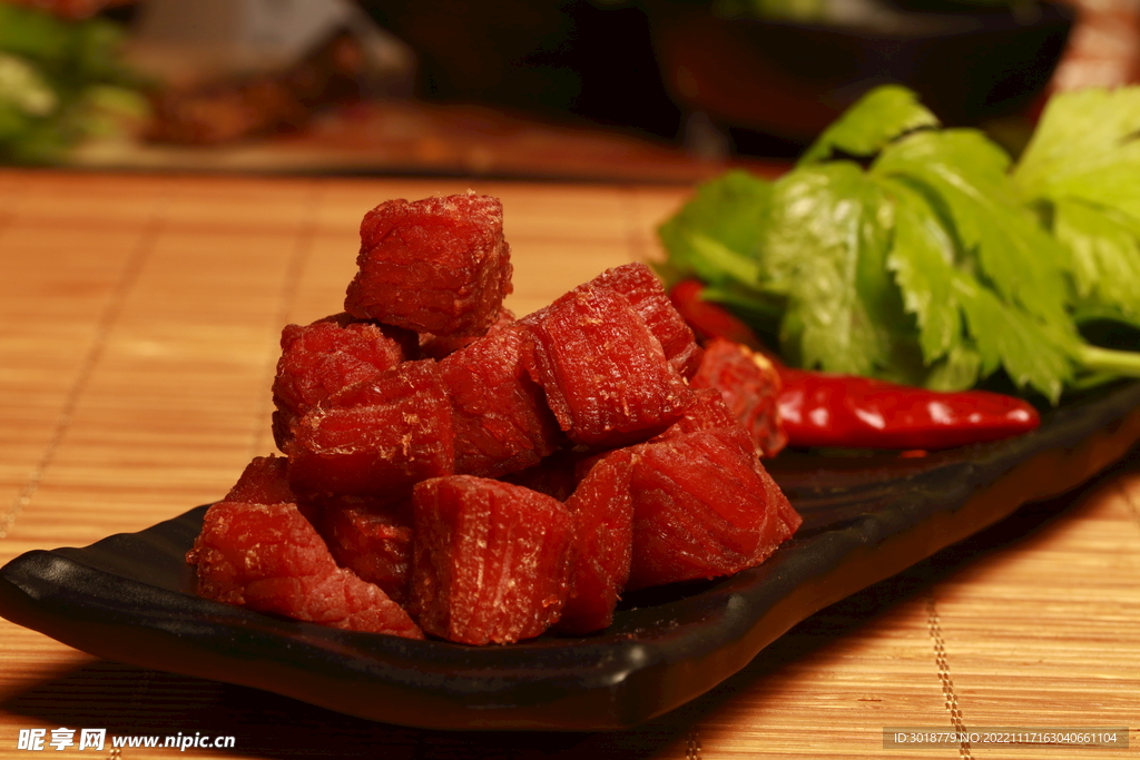火烤牛肉丁 