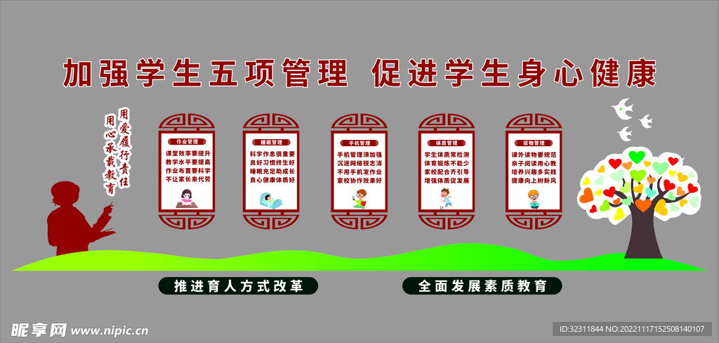 学生五项管理