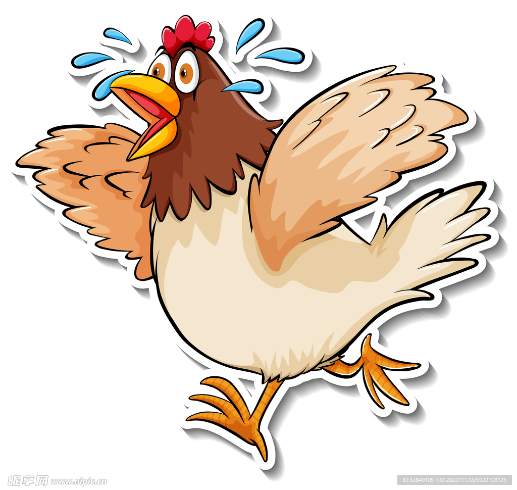 可爱的家养鸡。农场饲养母鸡、家禽公鸡和鸡与小鸡。母鸡卡通向量集 — 图库矢量图像© tartila.stock.gmail.com ...