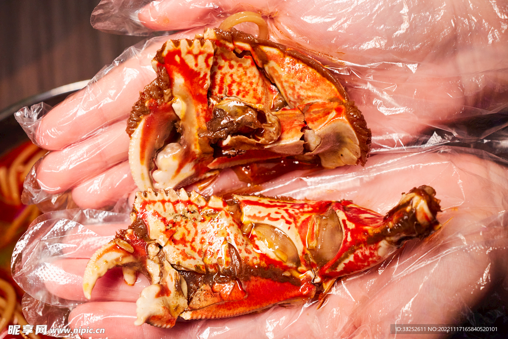 海鲜 蟹钳