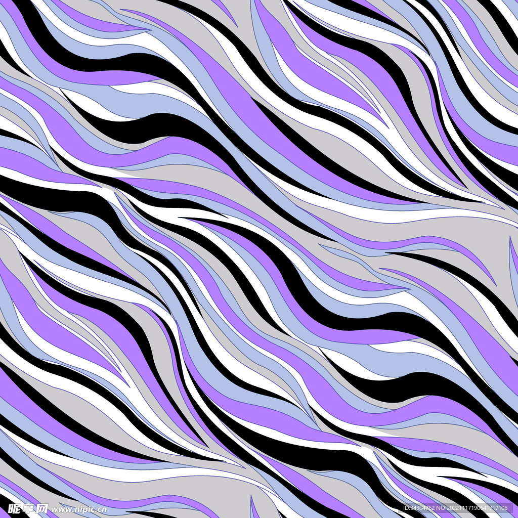 紫色条纹