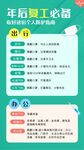 复工海报