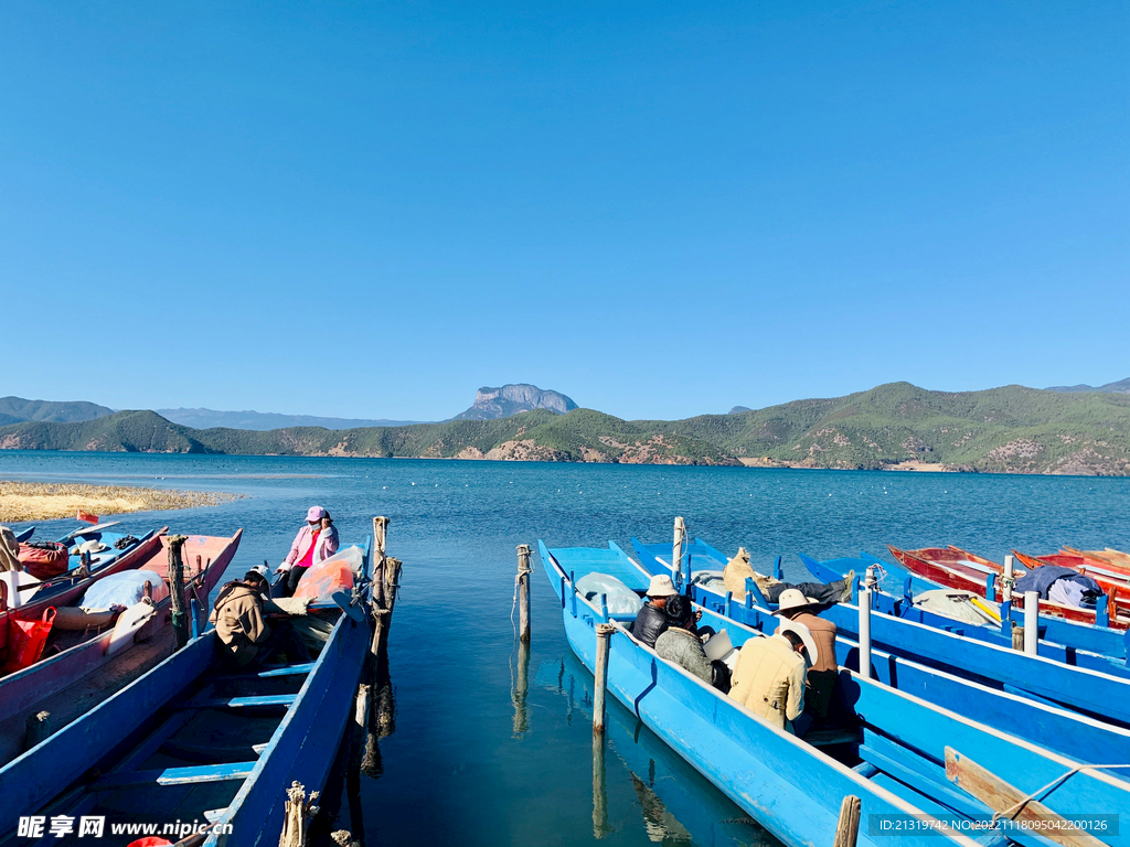 泸沽湖风光