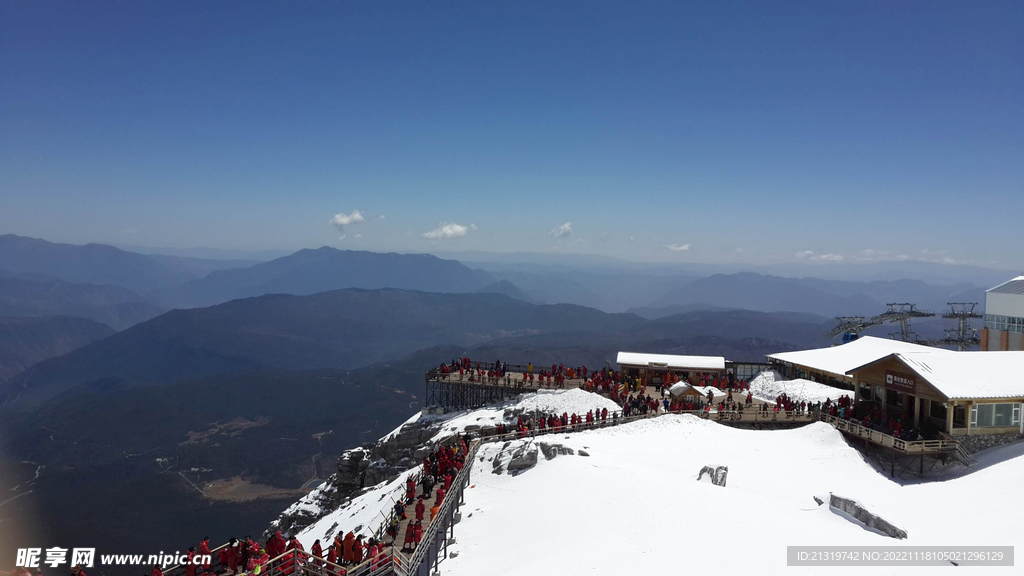 玉龙雪山摄影图