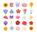 花朵矢量图
