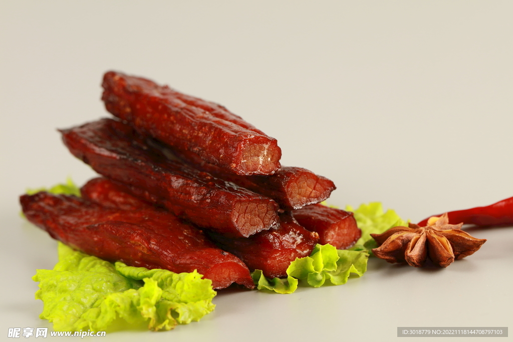 手撕牛肉干 