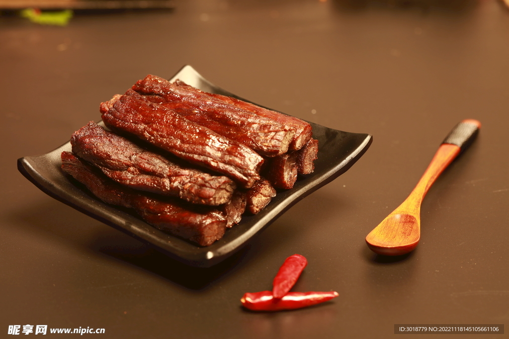 手撕牛肉干