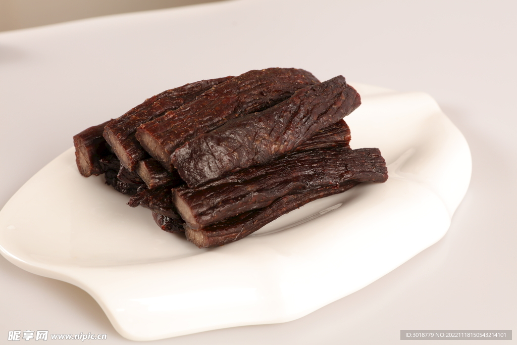 手撕牛肉干 