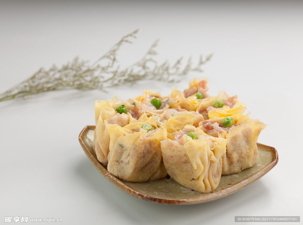 虾仁烧麦