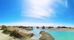 青海水上雅丹