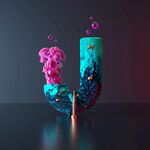 创意字母蛋糕