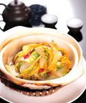 砂锅焗白菜