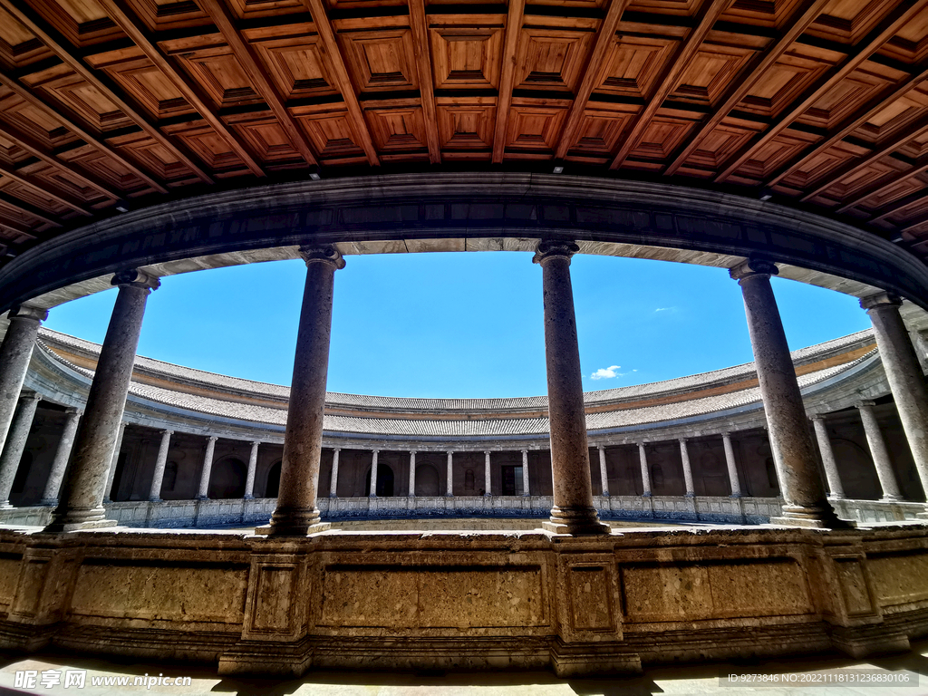 古典建筑西班牙阿尔罕布拉宫