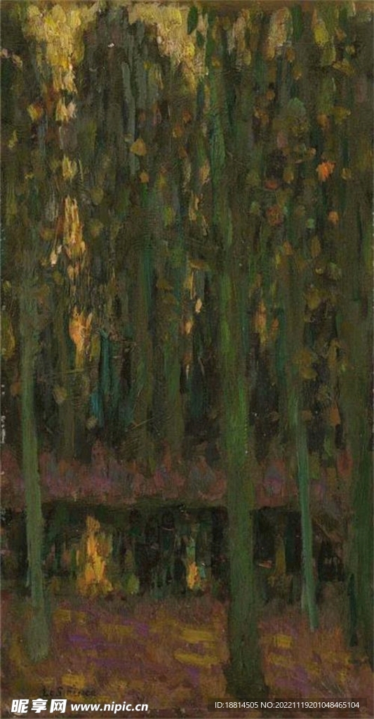 油画