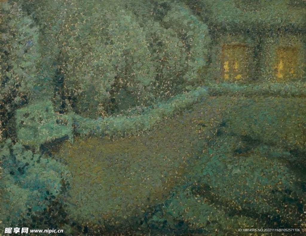 油画