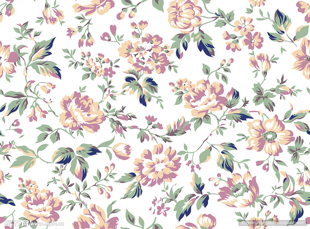 手绘花朵
