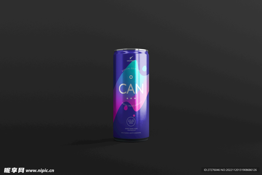 易拉罐样机