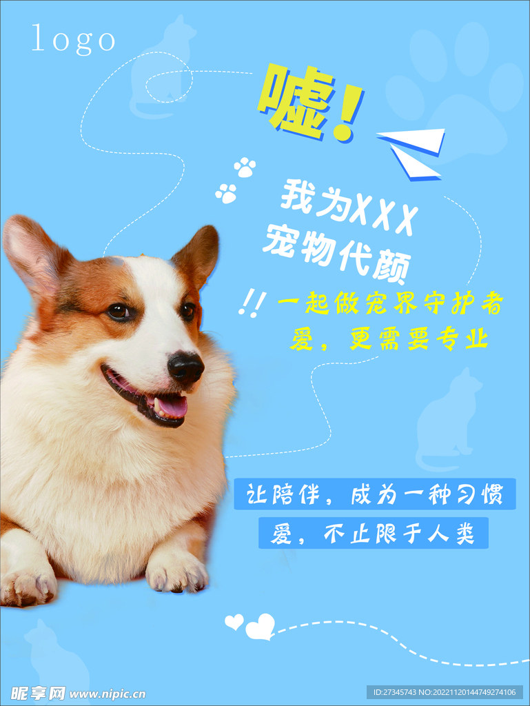 宠物店海报