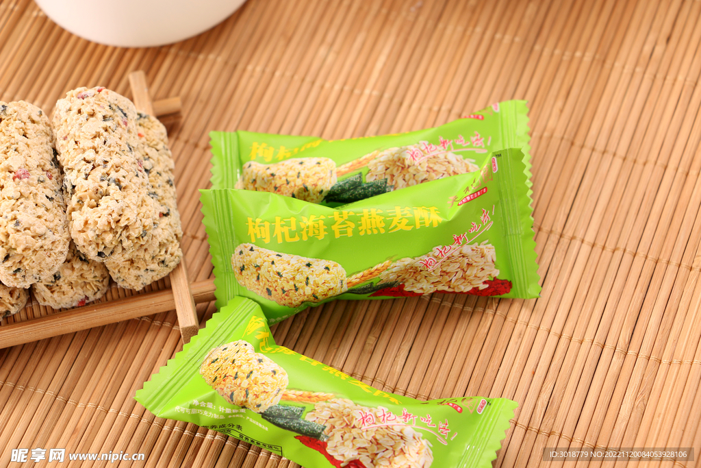 海苔麦片酥