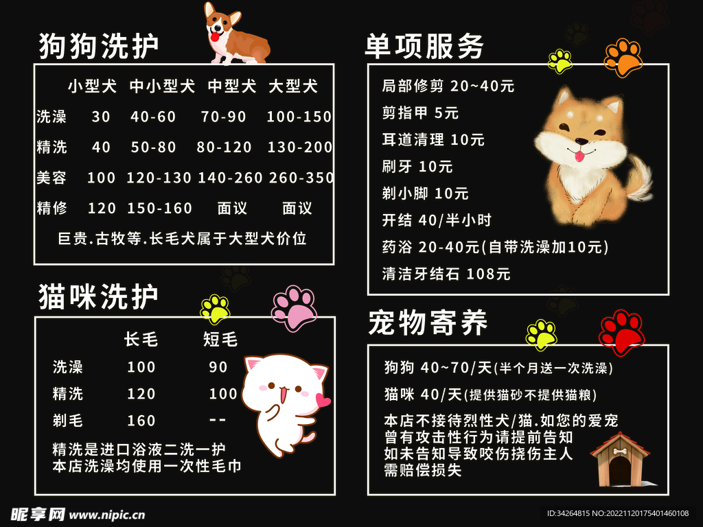 宠物养护