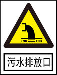 污水排放口标识