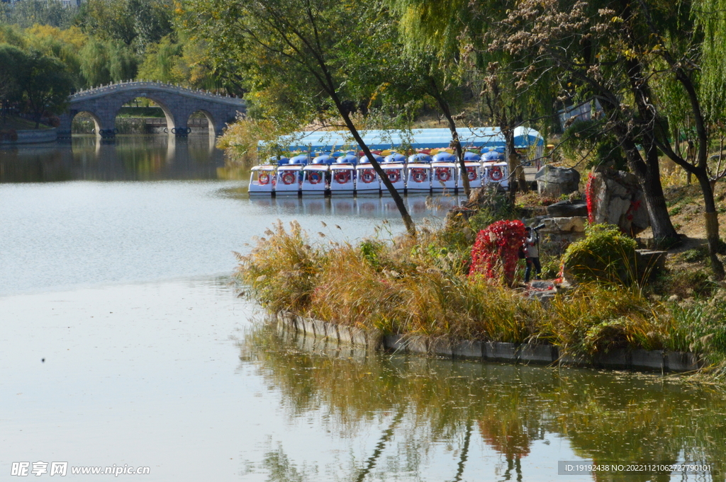 湖水风景 