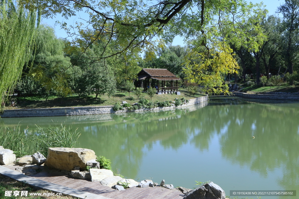 湖水风景 