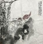 水墨动物