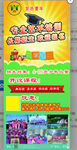 专业艺术培训易拉宝