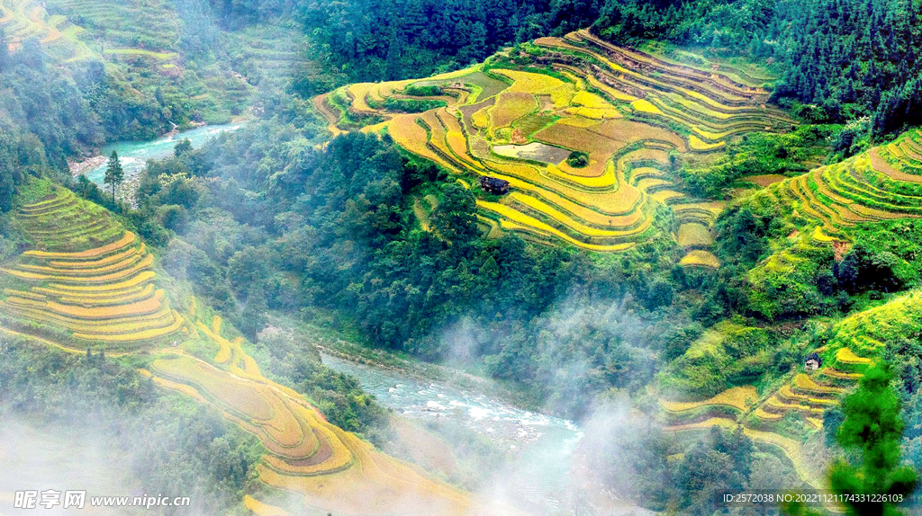 从江加榜梯田风光
