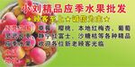 水果批发标签